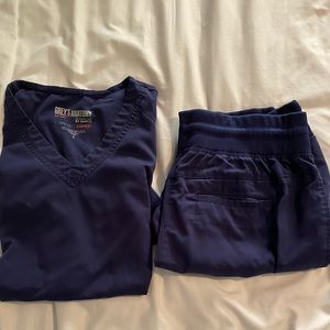 Greys Anatomy Scrub Set